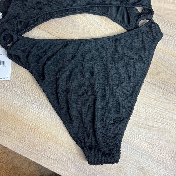 Good Americian One Piece Plus 7/8 4XL 5XL Always Fits Monokini Cut Out Black NWT - Picture 14 of 15